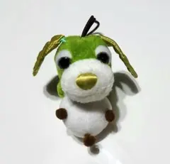 お茶犬　ゴムひも付き　ぬいぐるみ