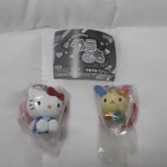 新品 サンリオ カラともマスコット ガチャ ハローキティ ウサハナ