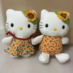 ハローキティ ぬいぐるみ ひまわり - メルカリ
