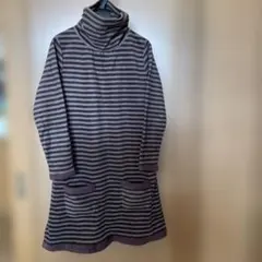ちゅら様専用！タートルネック　ワンピース　チュニック　フリース　M