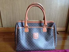 希少 Celine マカダム ハンドバッグ オールドセリーヌ v-003 - メルカリ
