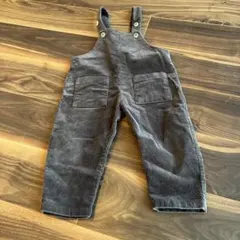 韓国子供服　サロペット　オーバーオール　コーデュロイ　90