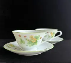 【未使用】Noritakeコンテンポラリー カップ＆ソーサー 2客セット