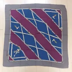 【未使用級】 TRUSSARDI シルク100% スカーフ トラサルディ