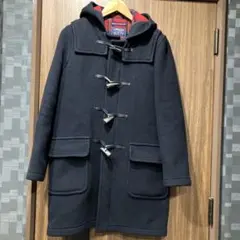 ロンドントラディション ネイビー フード付き ダッフルコート S