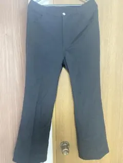 Rocky Monroe TRストレッチ フレアスラックス ブラックのサムネイル