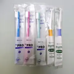 Ciメディカル 歯科医院専用　歯ブラシ＆ワンタフトブラシ　5本セット やわらかめ