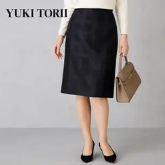 38 M ：未使用級✨YUKI TORII フォーマル 黒 スカート 入卒式