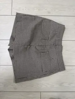 ZARAチェック柄ショートパンツ