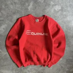 80s USA製 フルーツオブザルーム ヴィンテージスウェット レッド M 古着