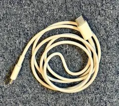 iPhone 純正 Lightningケーブル（ホワイト／Type-C／約1m）