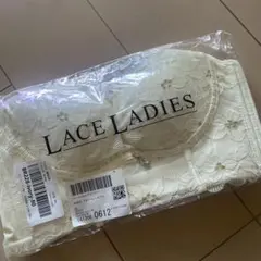 Lace Ladies 超脇高 フラワーレースブラ アイボリー 80のサムネイル