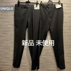 イ*イ様 【新品】UNIQLO　感動パンツ(ウルトラライト)ウールライク