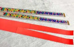 aiko Love Like Pop 24.9 カウントダウン 銀テープ赤 2本