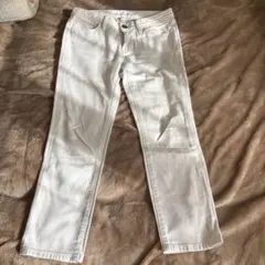 BANANA REPUBLIC ホワイトデニムパンツ 26