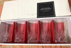 HOYA CRYSTAL クリスタルグラス 5個セット