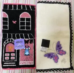 ANNA SUI タオルハンカチ 2枚セット
