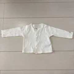 PETIT BATEAU オーガニックコットン カーディガン 12m