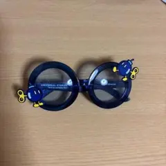 ボム兵デザイン サングラス ダークブルー