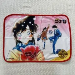 ☆GEORGIA オリジナルブランケット名探偵コナン 薄手フリースブランケット