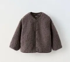 zara kids ボアジャケット