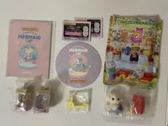 【新品】シルバニア　フローラウサギの赤ちゃん　キラキラくじ　小物　まとめ売り