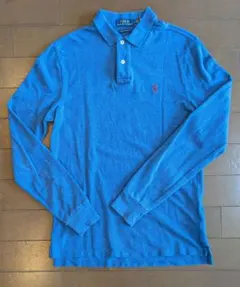 Polo Ralph Lauren 青 ロングスリーブ ポロシャツ