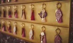 House of Herme key charm ルームキー