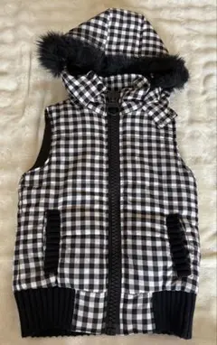 ダウンベスト フード付き キッズ 子供服 Mサイズ