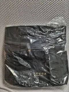新品未使用　TOCCA ブラック トートバッグ