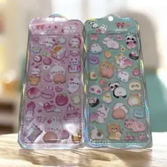 セット 立体 シール 韓国 マシュマロ もちもち ぷにぷに おしり ぷくぷく