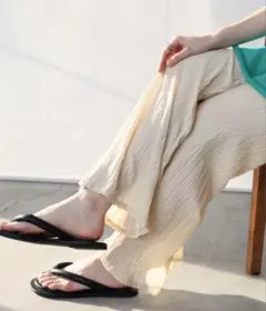 プリーツレギンスパンツ　select MOCA