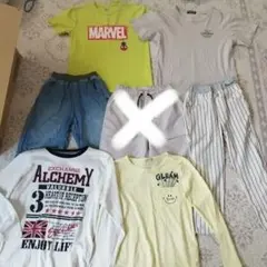 マーベル速乾半袖Tシャツ デニムハープパンツ 半袖Tシャツ 長袖Tシャツのサムネイル