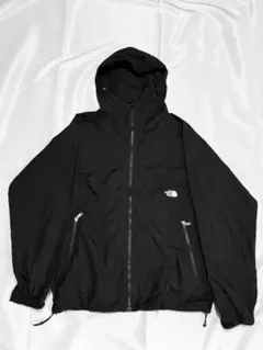 【美品】NORTH FACE コンパクトジャケット L ブラック