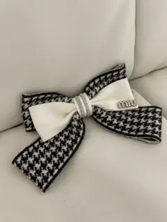 miu miu リボンヘアクリップ