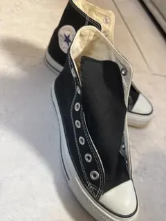 CONVERSE ハイカットスニーカー ブラック　23.5cm