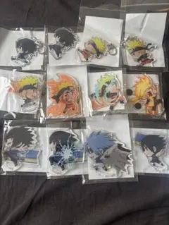 NARUTO ナルト　サスケ　アクリルキーホルダー　アクリルスタンド　12種
