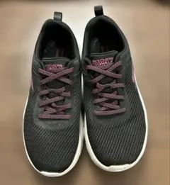 【美品】SKECHERS GO WALK ブラック スニーカー　23.5cm