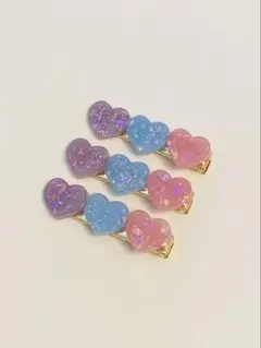 ヘアピン ヘアクリップ 3本セット