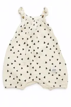 mocmof 三角模様ロンパース