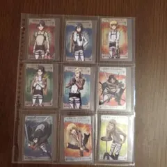 進撃の巨人 トレーディングカードセット 22枚