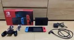 Switch 有機ELマリオレッド本体 tomtocケース➕ホリパッドレッド付