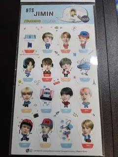BTS JIMIN スタンディングステッカー　シール　韓国　韓流ショップ