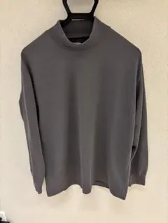 GU グレー M 長袖カットソー