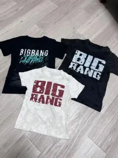 BIGBANG キッズTシャツ 3枚セット 110×2 90×1