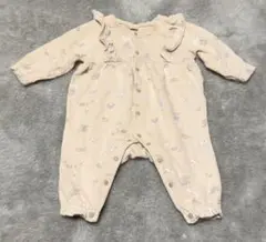 バースデイ　ロンパース 60-70 コトリ　アニマル柄