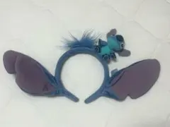 ディズニー スティッチ カチューシャ 青 ブルー ディズニーリゾート 公式