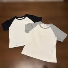 UNIQLO ミニT／ラグラン（半袖）　2枚