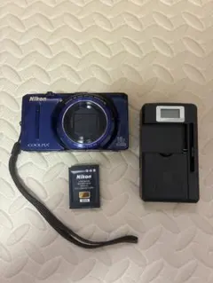Nikon COOLPIX S9300 Navy Blue 光学18倍 高倍率 - メルカリ