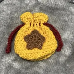 ベル袋 巾着 かぎ針 ハンドメイド